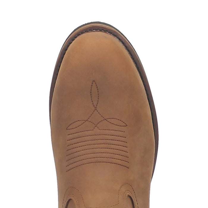 Dan Post Men's Alburquerque Work Boots Steel Toe Waterproof - Tan - 7D