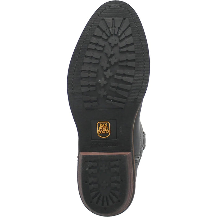Dan Post Men's Alburquerque Work Boots Waterproof - Black - 7D