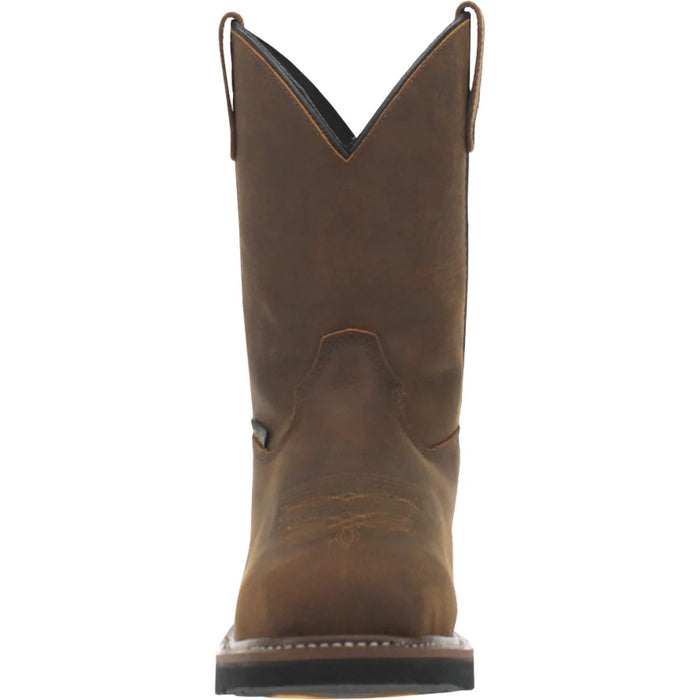 Dan Post Men's Joist Composite Toe Met Guard Leather Work Boot - Brown - 7M