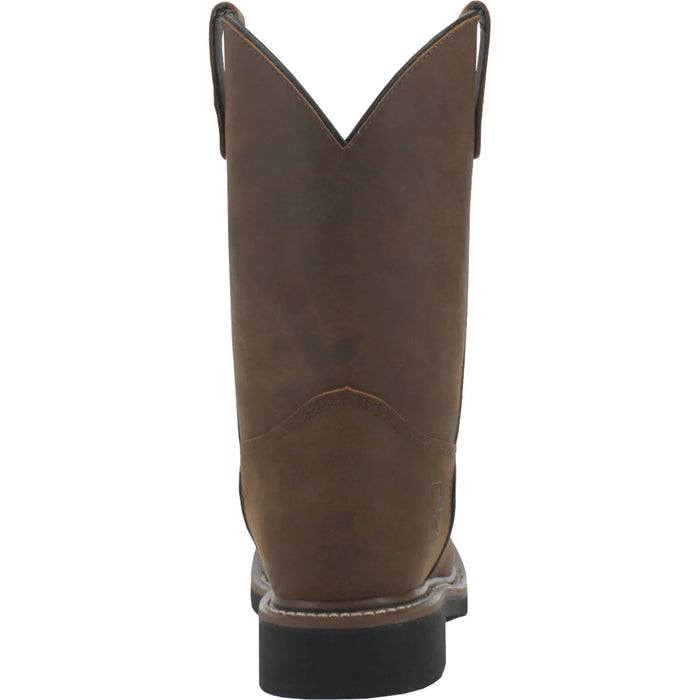 Dan Post Men's Joist Composite Toe Met Guard Leather Work Boot - Brown - 7M