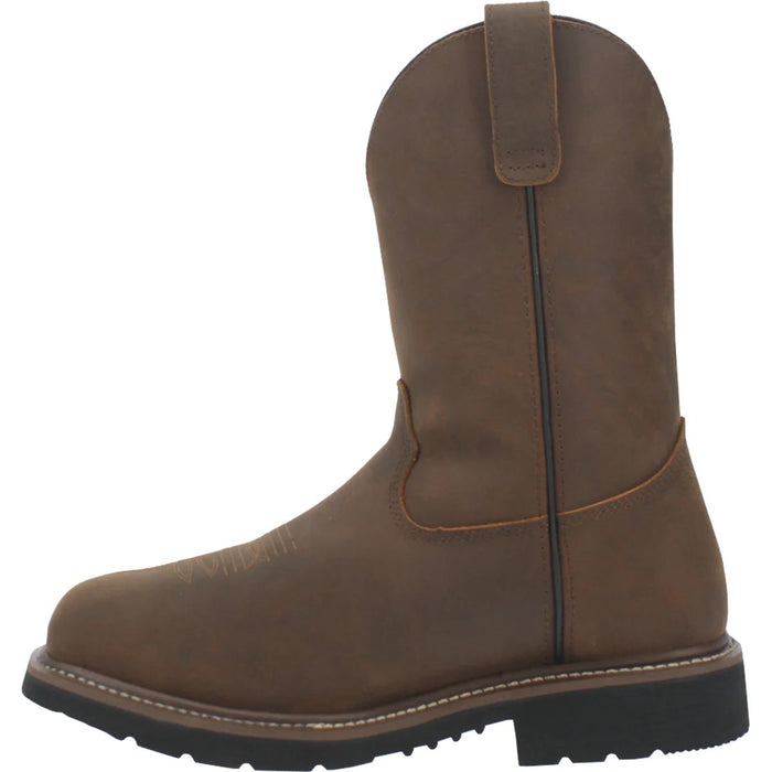 Dan Post Men's Joist Composite Toe Met Guard Leather Work Boot - Brown - 7M
