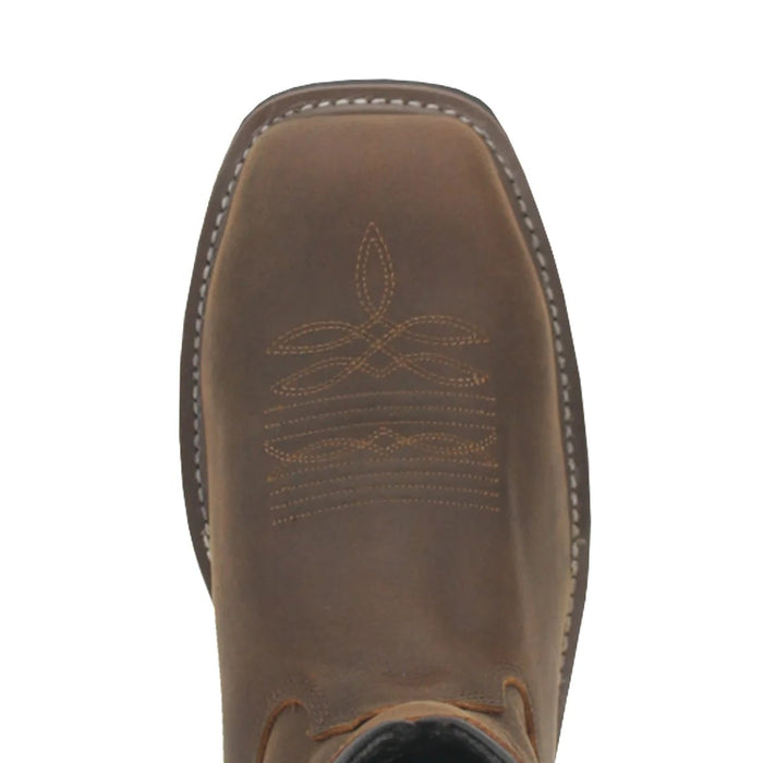 Dan Post Men's Joist Composite Toe Met Guard Leather Work Boot - Brown - 7M