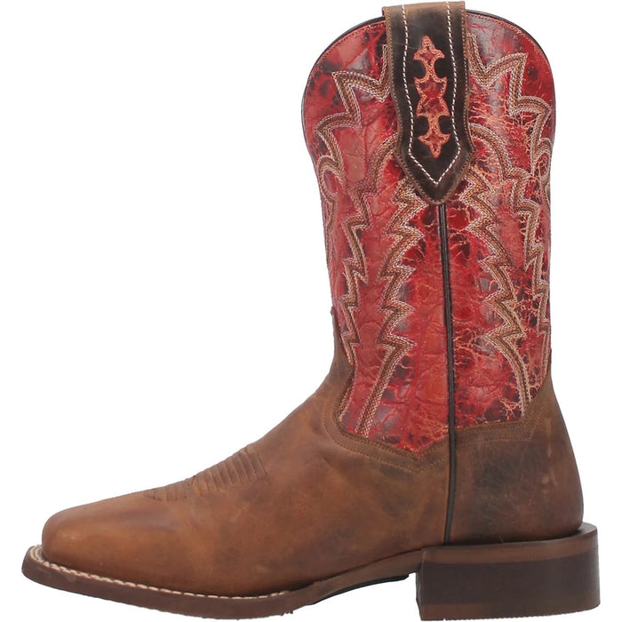 Dan Post Men's Killeen Leather Square Toe Boots - Tan - 6D