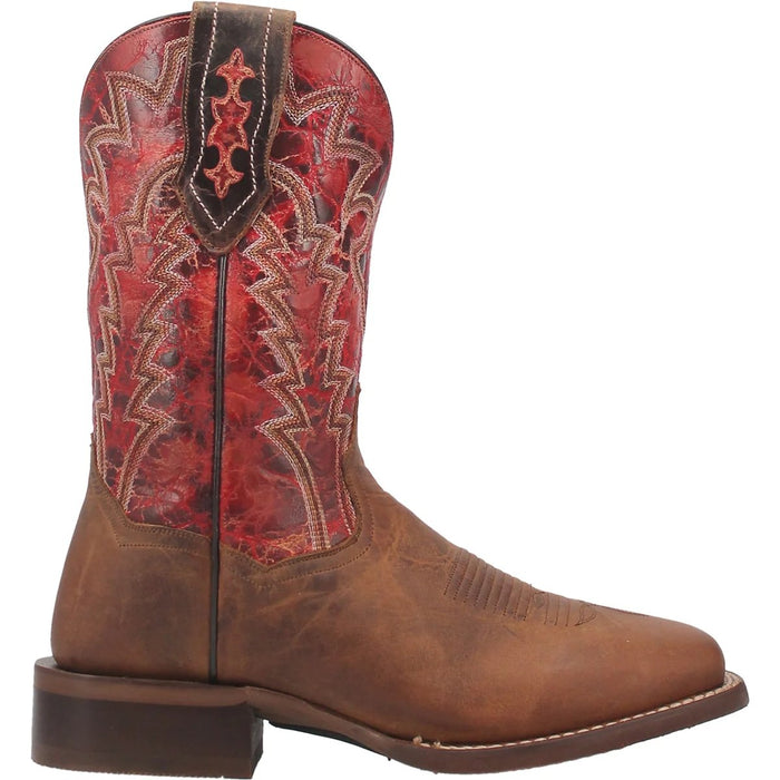 Dan Post Men's Killeen Leather Square Toe Boots - Tan - 6D