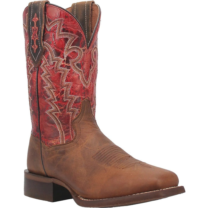 Dan Post Men's Killeen Leather Square Toe Boots - Tan - 6D