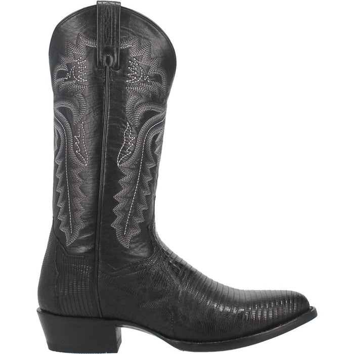 Dan Post Men's Winston Genuine Lizard Round Toe Boots - Tan - 6.5D
