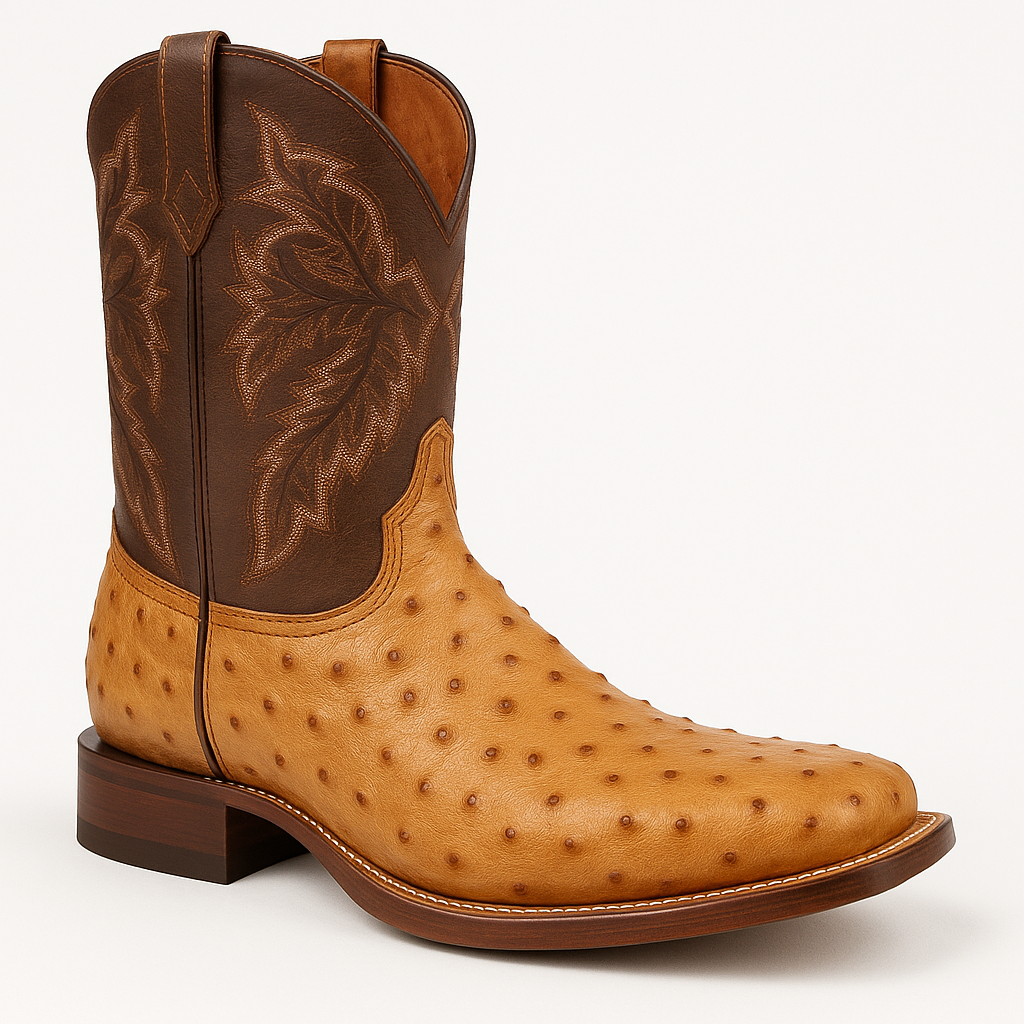 ALAMOSA FULL QUILL OSTRICH BOOT - 7D
