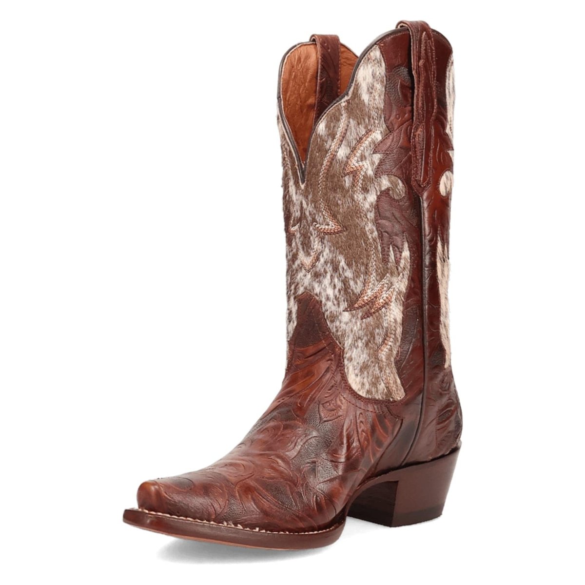 Dan Post Women's Andrinna Snip Toe Leather Boots - Brown DP7020 - 6M