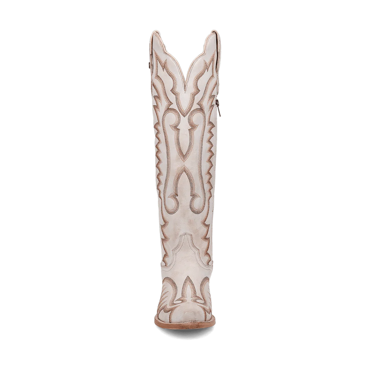 Dan Post Women's Josie Snip Toe Leather Tall Boots - White - White