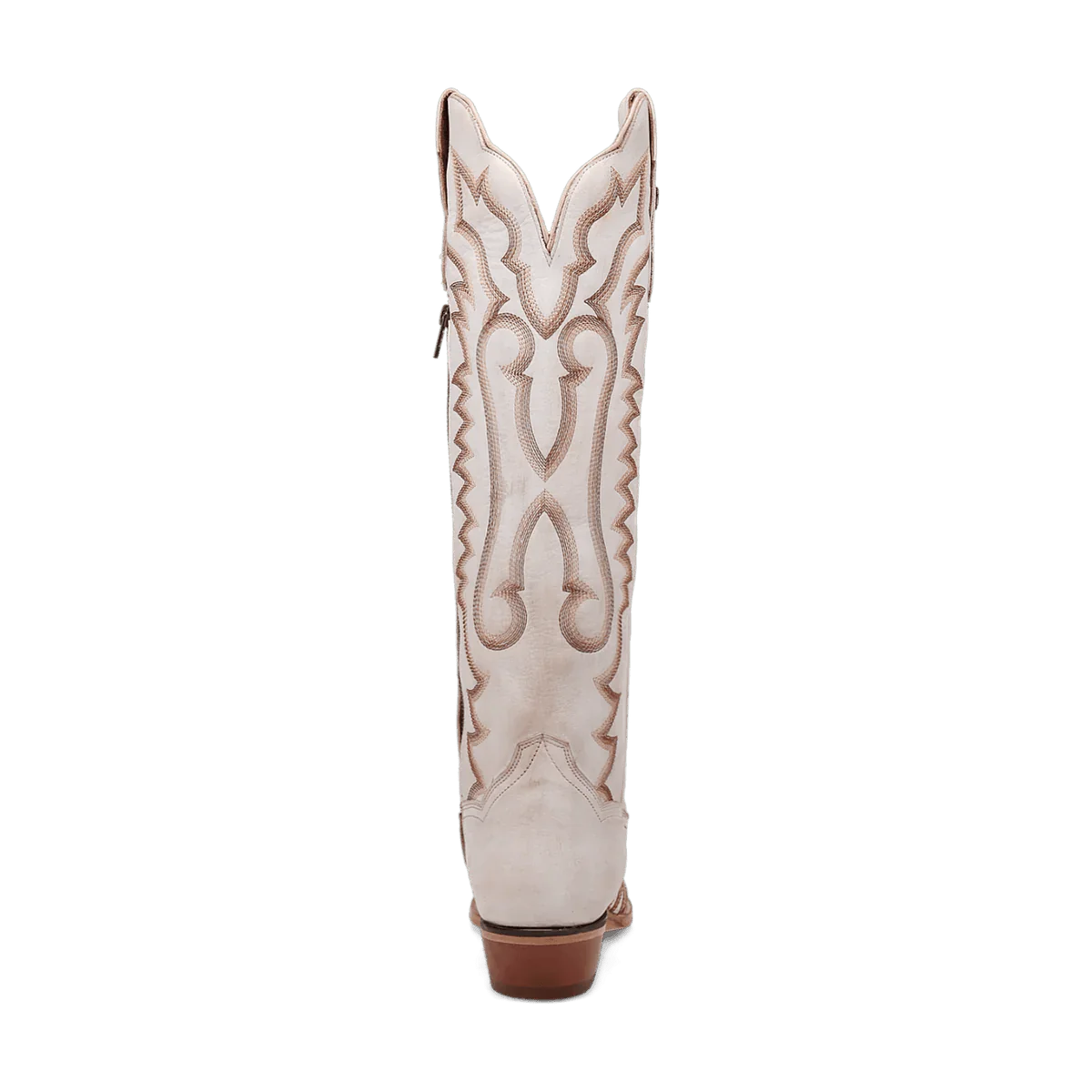 Dan Post Women's Josie Snip Toe Leather Tall Boots - White - White