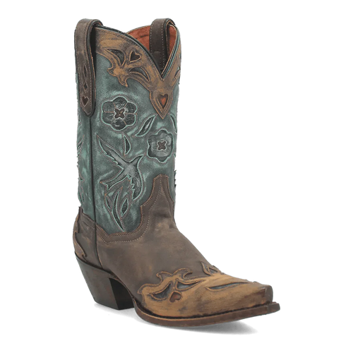 VINTAGE BLUEBIRD LEATHER BOOT
