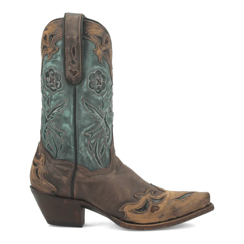 VINTAGE BLUEBIRD LEATHER BOOT