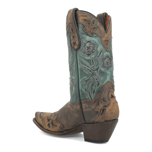VINTAGE BLUEBIRD LEATHER BOOT
