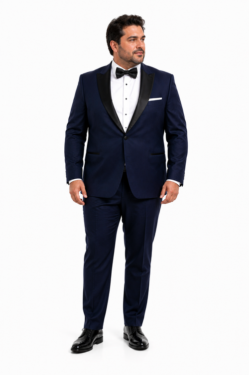 Mens Navy Blue Wedding Tuxedo - Dark Blue Tuxedo Suit" Mens Daniel Craig | James Bond | Navy Blue Tuxedo Costume - New Arrival