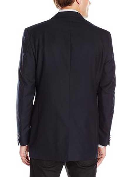 "Wholesale Mens Jackets - Wholesale Blazer - "Black 2 Button Blazer