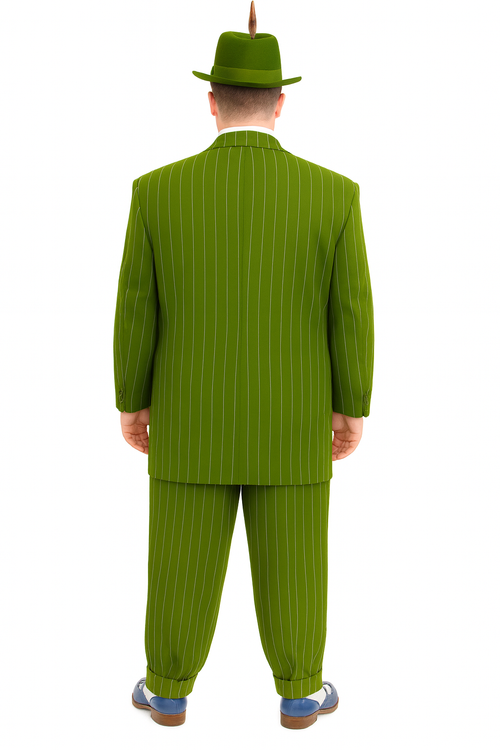 Dark Navy Blue Pinstripe Zoot Suit - Gangster Suit - 1920 Suit-New Designer Collection