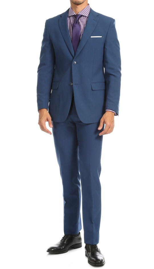 Suits For Men - Discounted Affordable Suit in indigo - indigo