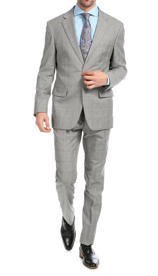 Suits For Men - Discounted Affordable Suit in LIGHT GREY