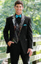 Camo Tuxedo - Camo Suit Camouflage Tuxedo - Camo Wedding Suit in black