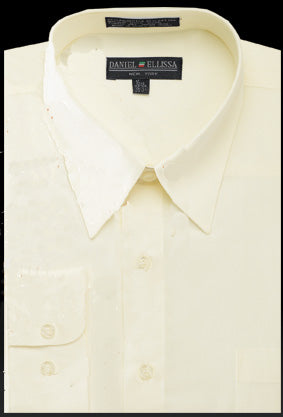 Ivory Men's Regular Fit Dress Shirt - Basic Style - 14Â½ 32/33