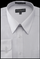 "Silver Men's Regular Fit Dress Shirt - Basic Style"