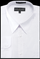 "White Men's Regular Fit Dress Shirt - Basic Style"
