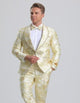Cream Colored Suit - Cream Groomsmen Suit - AlbertoNardoniStore