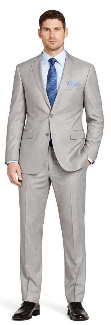 ENZO 150â€™s Super Wool 2-Button Suits in 6 Solid Colors