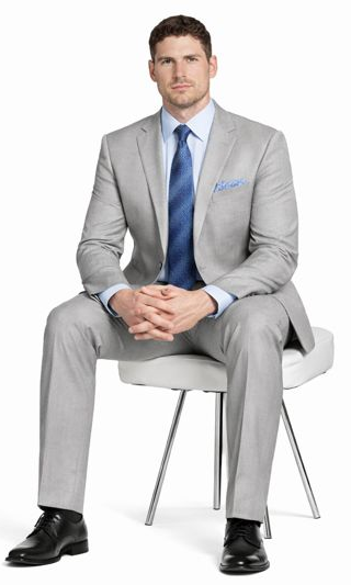 ENZO 150’s Super Wool 2-Button Suits in 6 Solid Colors - 34 Short or Extra Small