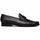 Marco Di Milano Enzo Lizard Bit Loafers Black