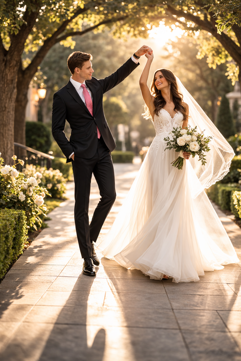 Enzo Solid Black Suit - Modern