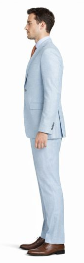Enzo White, Khaki or Blue Linen Suits/ Free Shipping - 34 Short or Extra Small