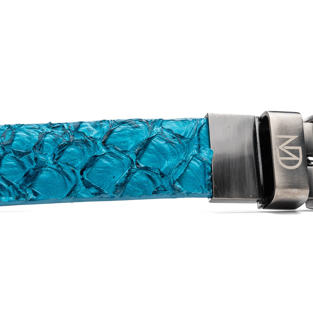 Marco Di Milano Olivieri Belt Caribbean Blue - 36