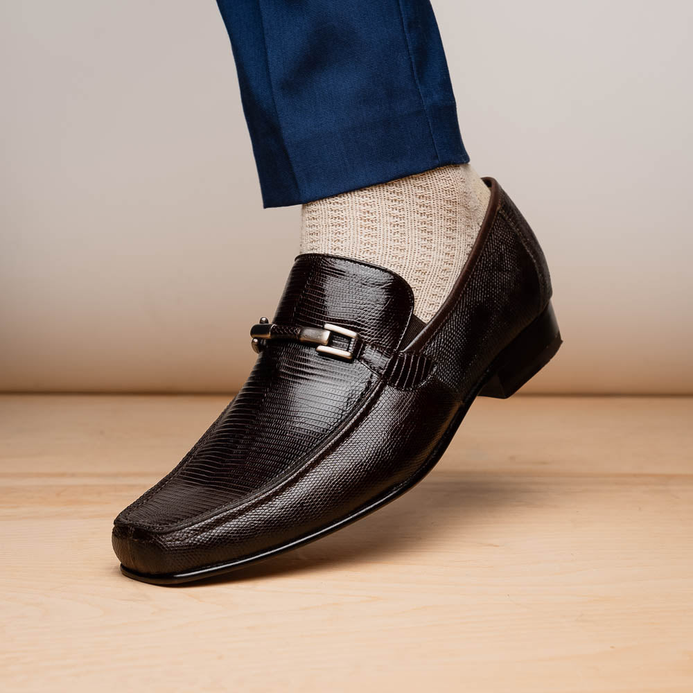 Marco Di Milano Fabro-Liz Brown Leather Dress Shoe