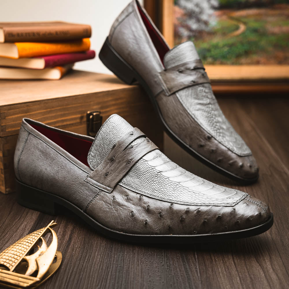 Marco Di Milano Fangio Serpentine Gray - 8.5 USA