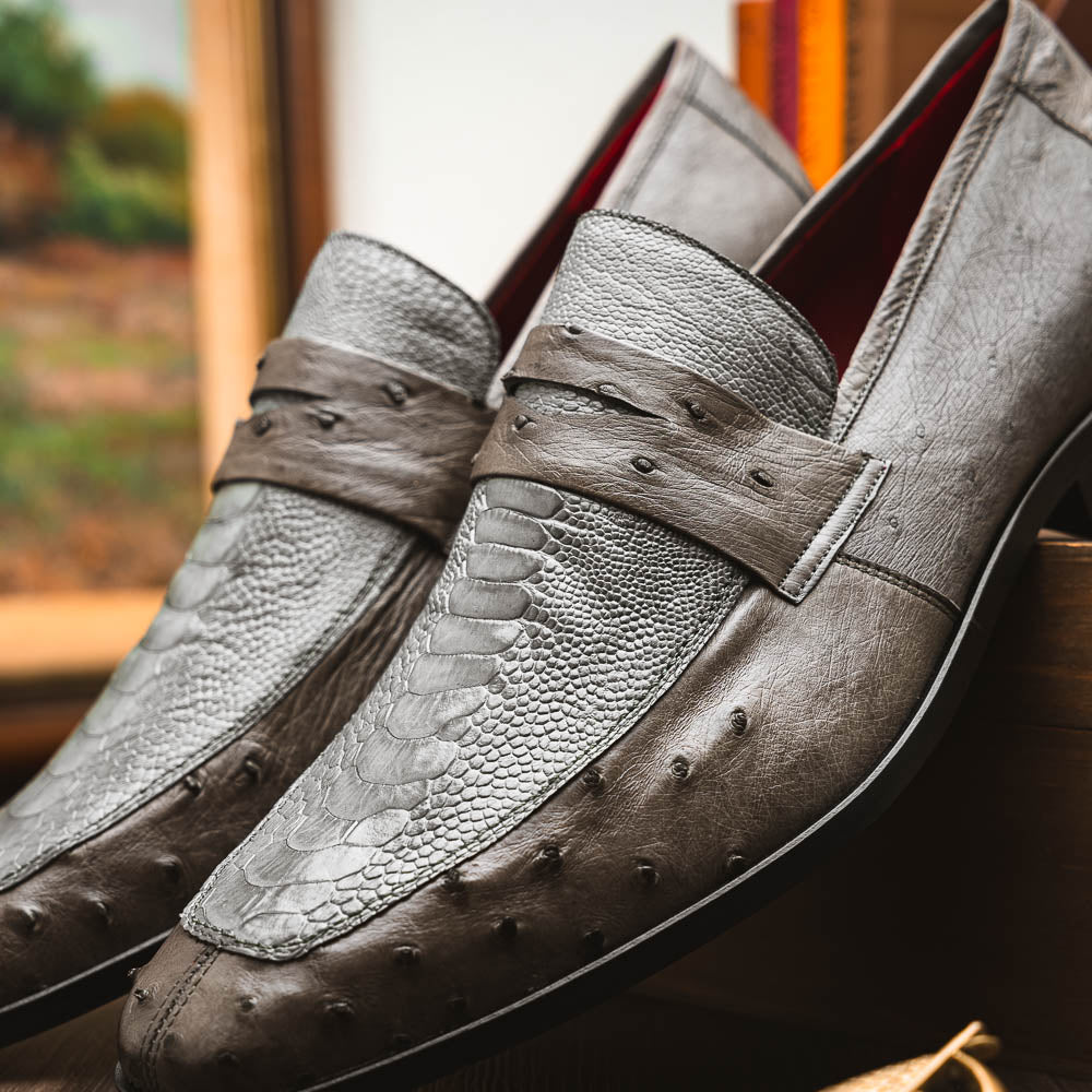 Marco Di Milano Fangio Serpentine Gray - 8.5 USA