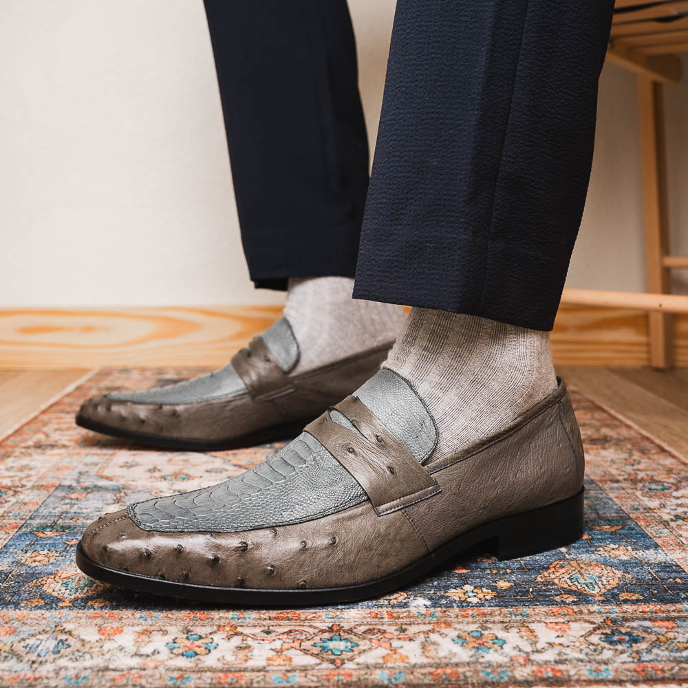 Marco Di Milano Fangio Serpentine Gray - 8.5 USA