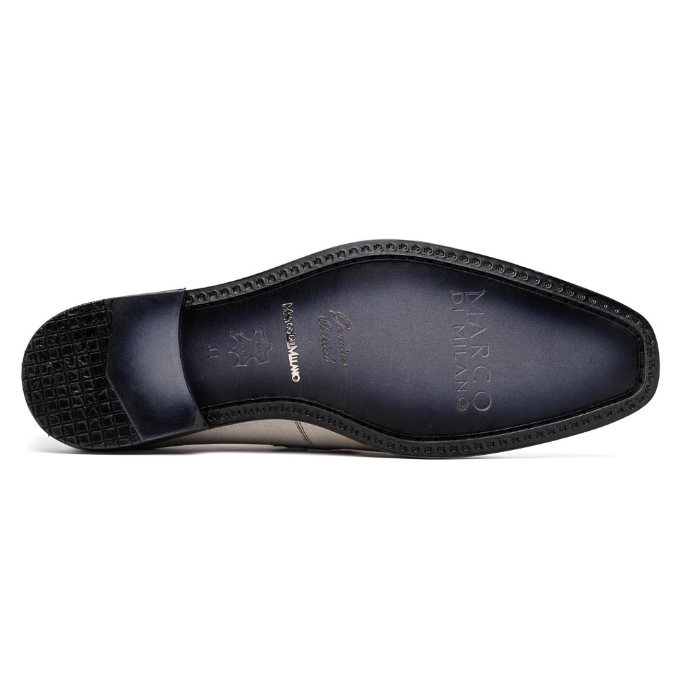 Marco Di Milano Fangio Gray Ostrich Penny Loafer - 9