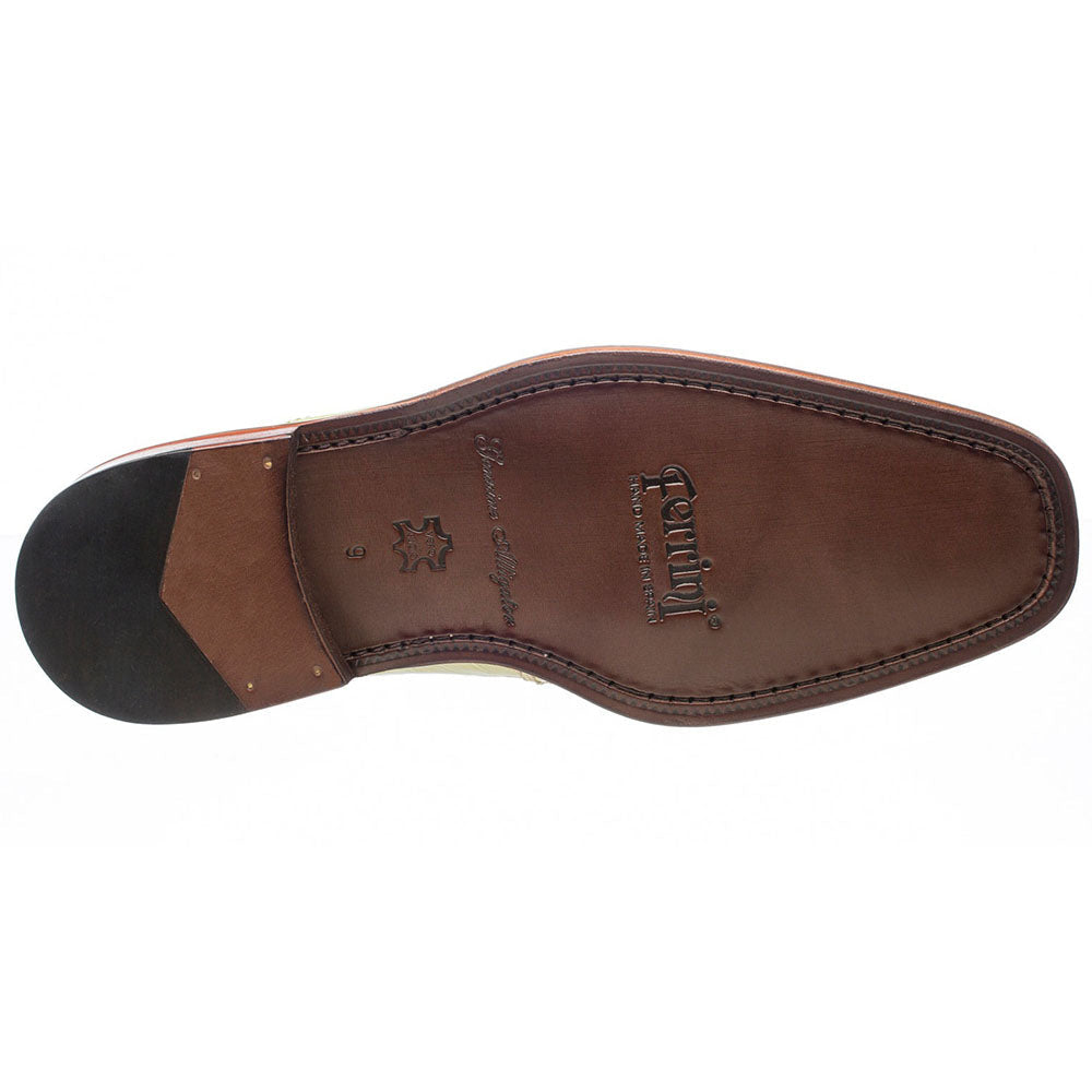 J Toe Cowboy Boots - J Toe Western Boots - Ferrini Alligator Shoes - Ferrini Alligator Dress Shoes - Ferrini Dress Shoe On Sale - 9.5