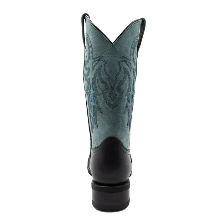 Ferrini Men's Maverick Leather Boots Handcrafted - Black 1509304 - 8D