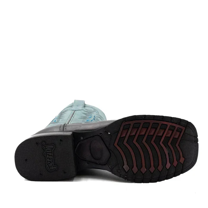 Ferrini Men's Maverick Leather Boots Handcrafted - Black 1509304 - 8D