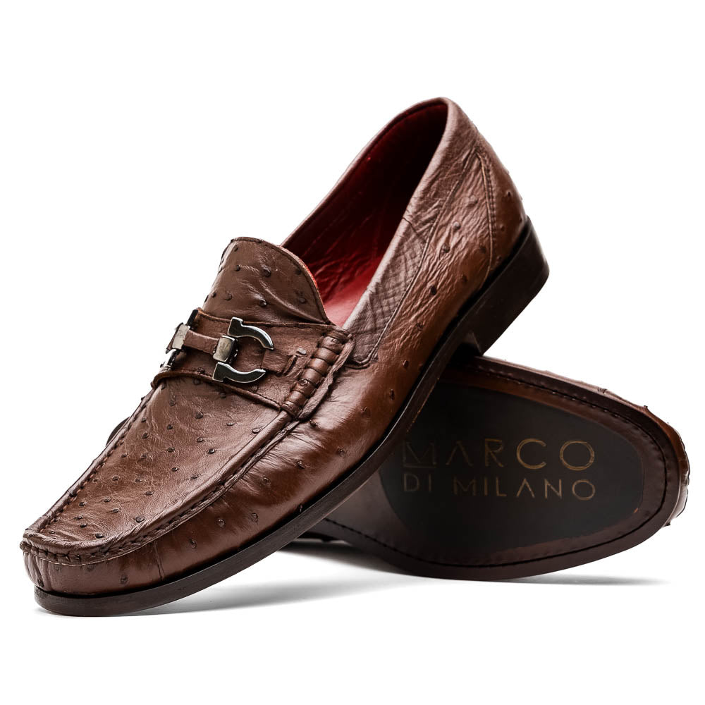 Marco Di Milano Ferrioni Kango Tabac Leather Shoe - 8 USA
