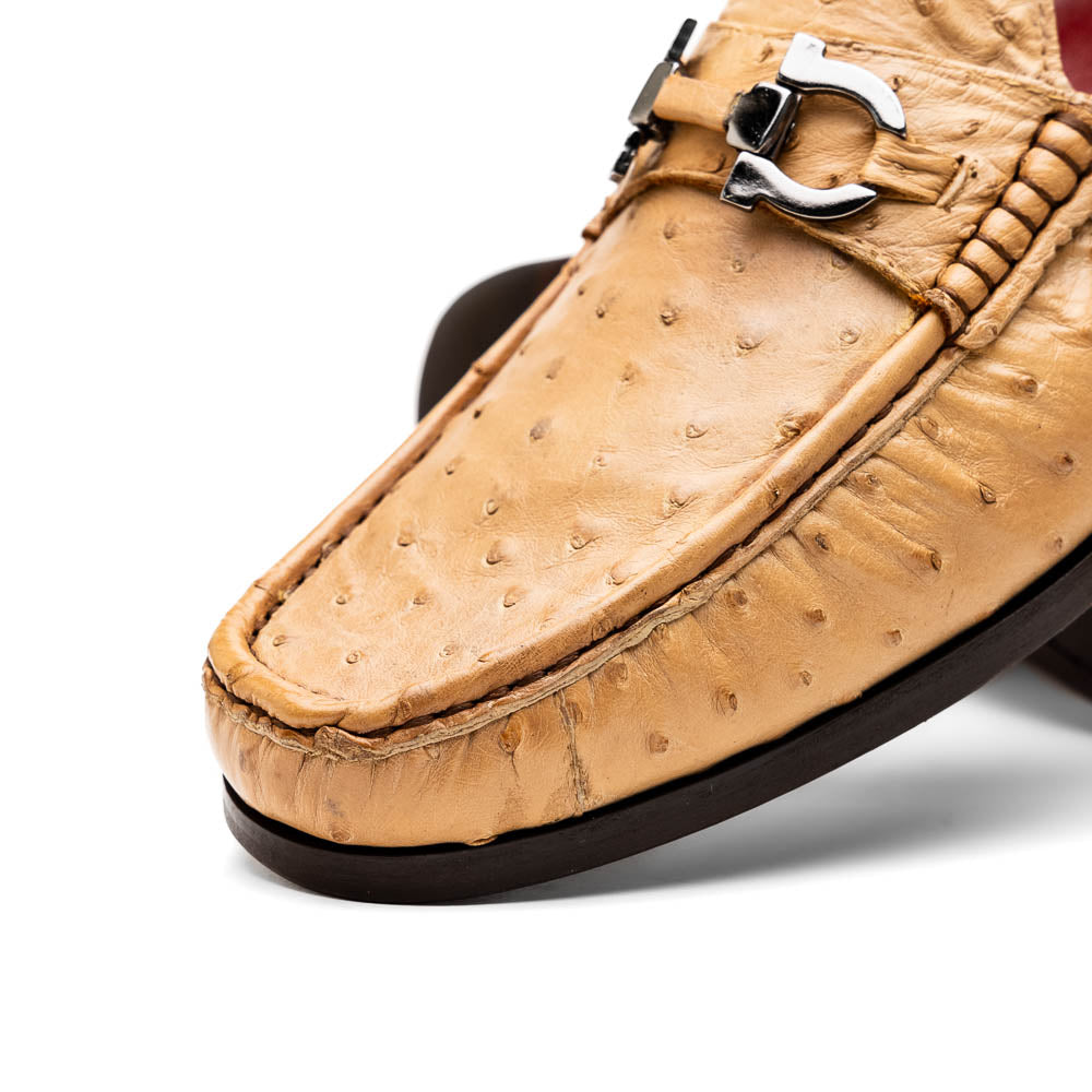 Marco Di Milano Ferrioni Ostrich Orix Bit Loafer - 8.5