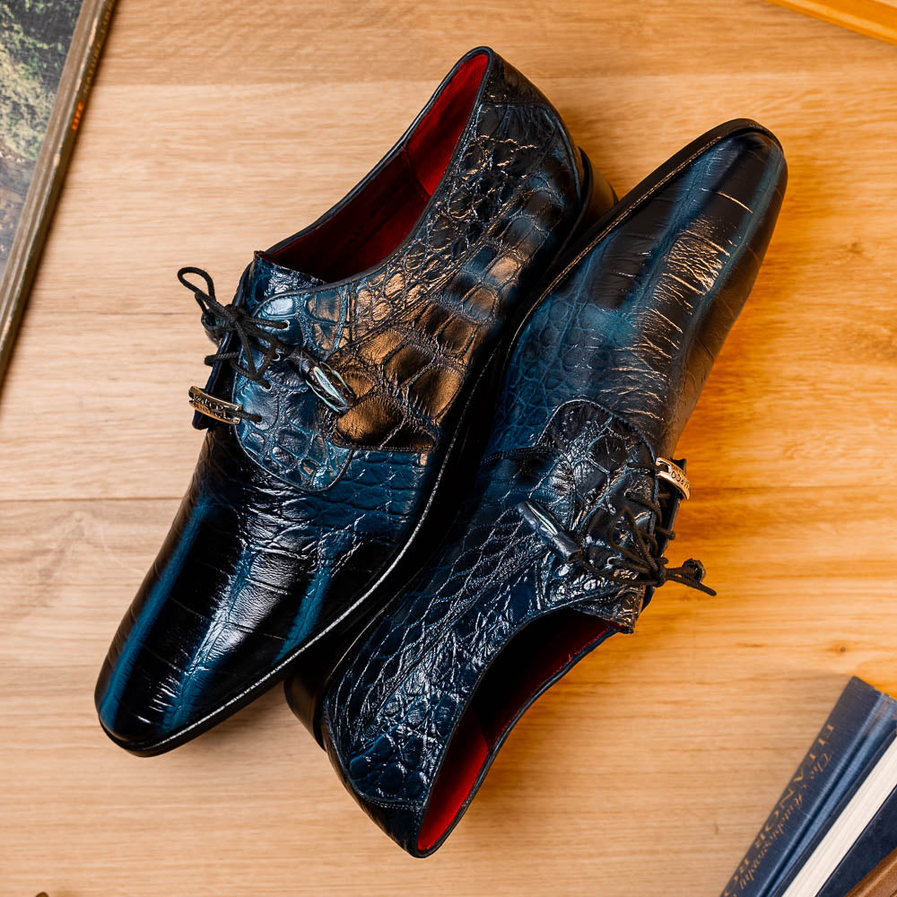 Marco Di Milano Fitipaldi Rustic Navy - 7.5 USA