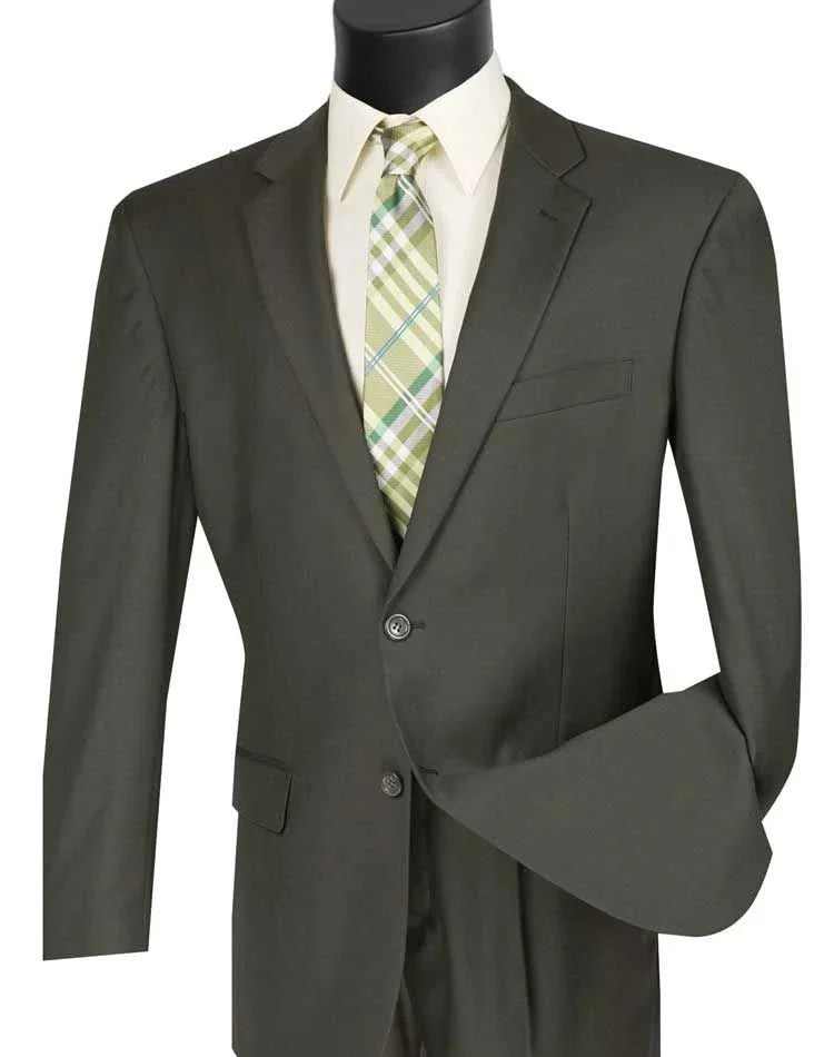 Royal Diamond Men's 2-Piece Suit - Solid Colors