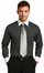 French Cuff Stylish Striped Formal Spread Collar Set Style White Collar Two Toned Contrast Multi-Color Men's Dress Shirt