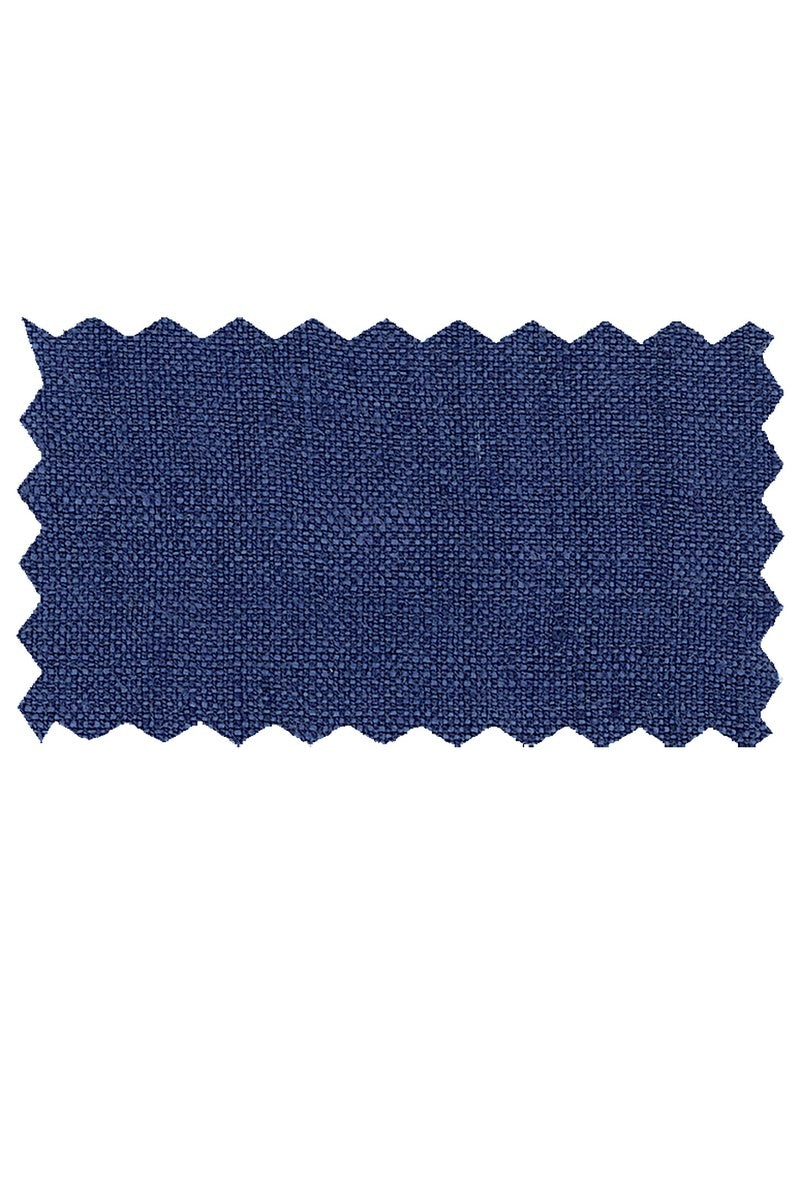 Ink Blue Linen Suit (2-Piece Set) - Modern