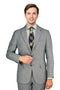 Grey Linen Suit (2-Piece Set)