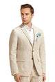 Natural Linen Suit (2-Piece Set)