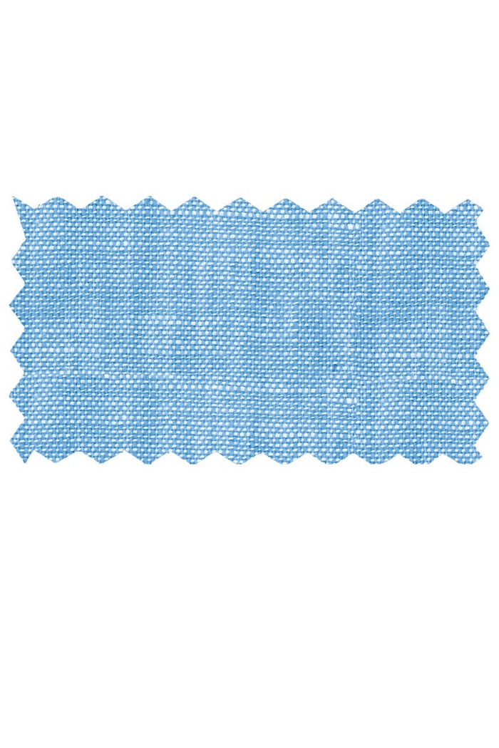 Baby Blue Linen Suit (2-Piece Set)
